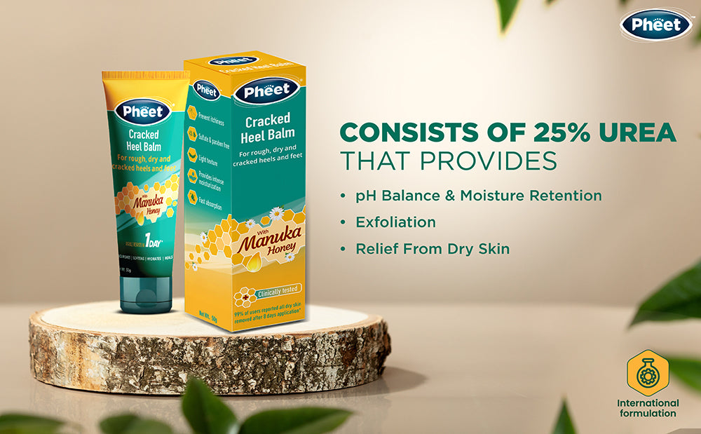 Pheet Cracked Heel Balm with Manuka Honey