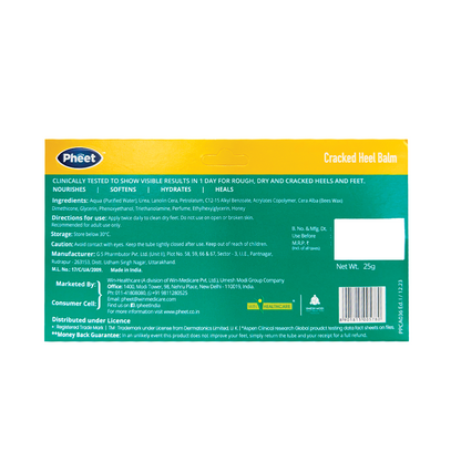 Pheet Cracked Heel Balm with Manuka Honey