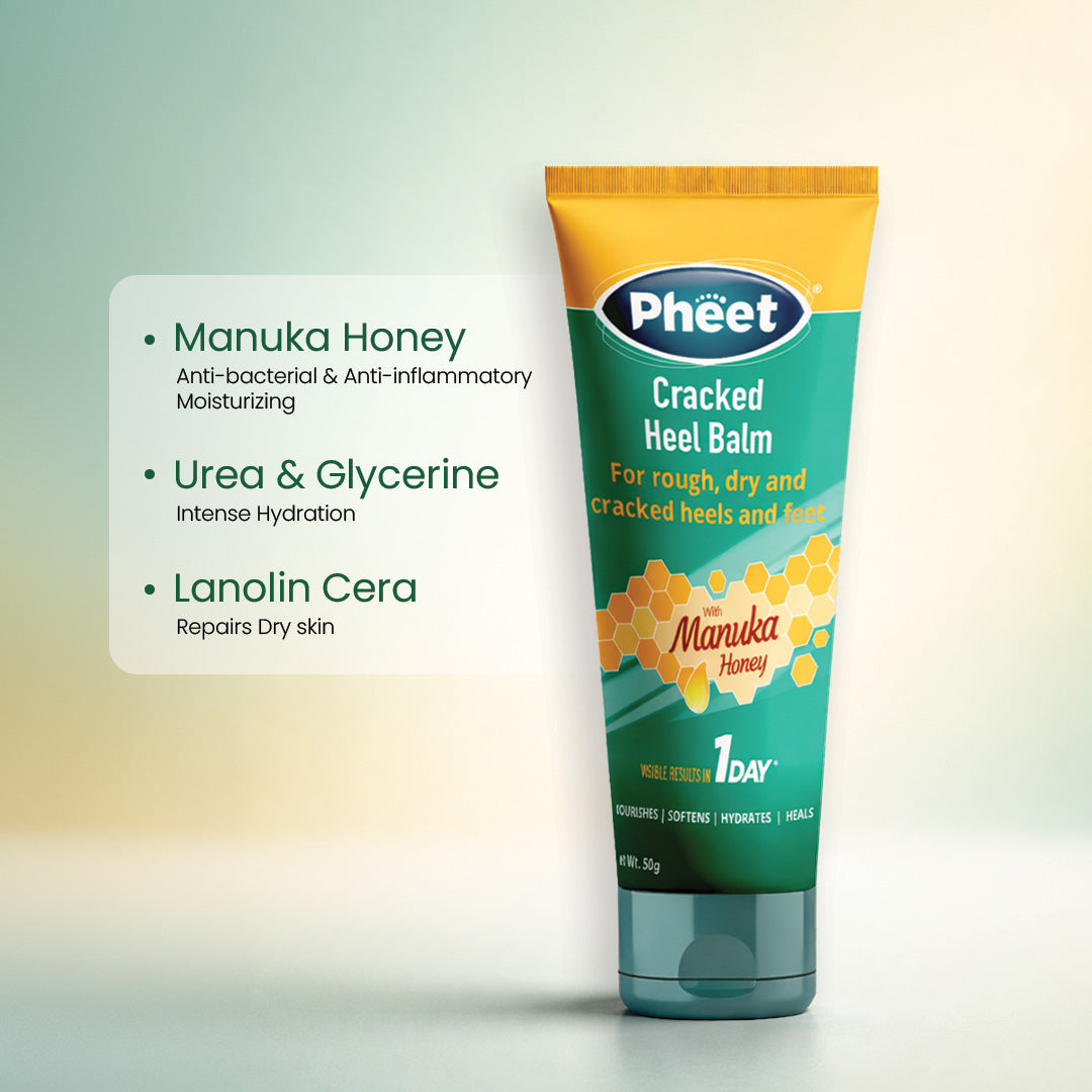 Pheet Cracked Heel Balm with Manuka Honey