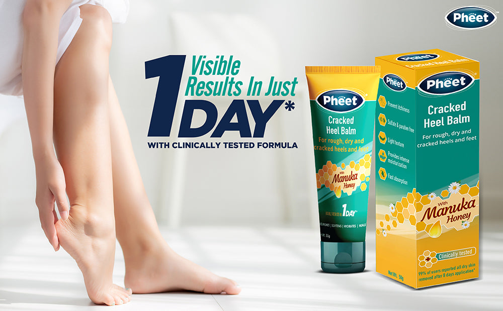 Pheet Cracked Heel Balm with Manuka Honey (50g)